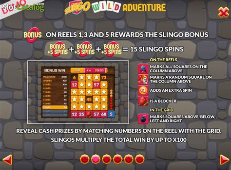 Jogar Slingo Wild Adventure com Dinheiro Real
